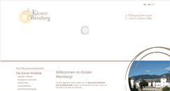 Desktop Screenshot of klosterwernberg.at