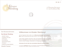 Tablet Screenshot of klosterwernberg.at